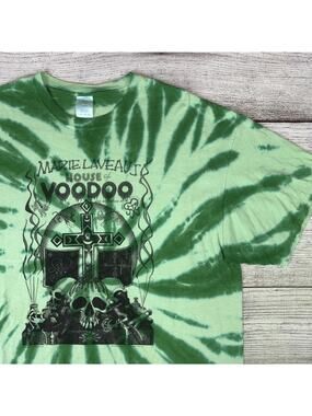 Marie Laveau's House Of Voodoo New Orleans Tie Dye T-shirt
